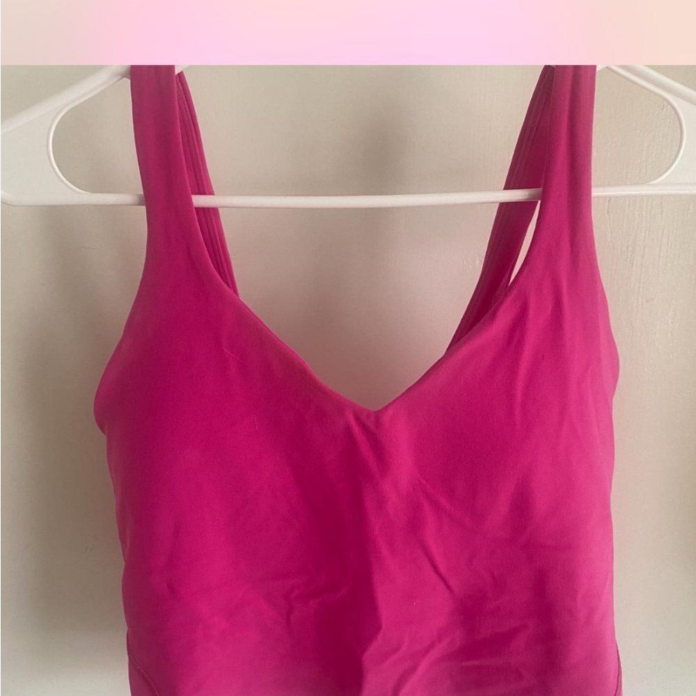 lululemon athletica Pink Tank Top